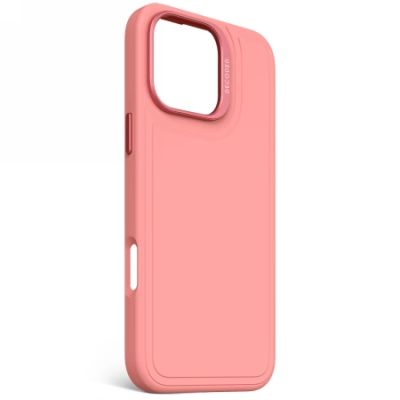 2. Etui Decoded AntiMicrobial Silicone Stacks Backcover z MagSafe do iPhone 16 Pro Max - różowe