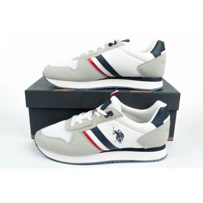 21. Buty sportowe U.S. Polo ASSN. M NOBIL006-WHI