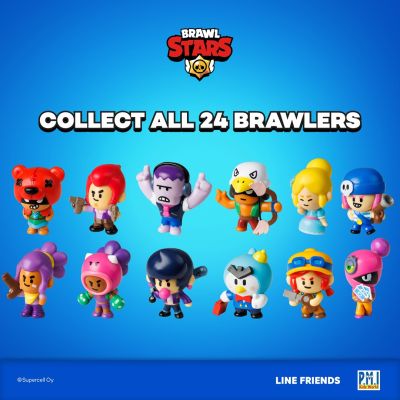 4. BRAWL STARS S1 FIGURES - 8 PACK DELUXE BOX VER.C