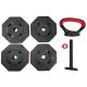 8. HANTLA KOMPOZYTOWA KETTLEBELL 10KG (4x2,5KG) EB FIT