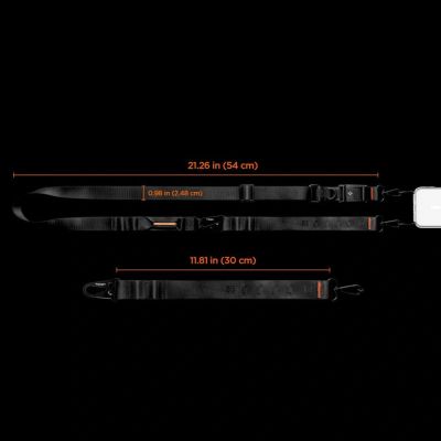 16. Smycz do telefonu Spigen DA30M Stap Crossbody - czarna
