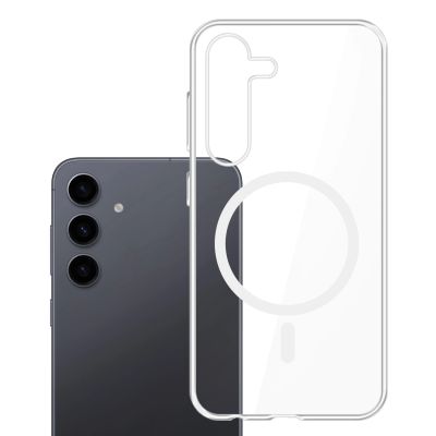 6. Etui 3mk Clear MagCase na Samsung Galaxy S24+ - przezroczyste