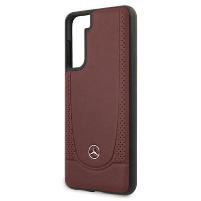 6. Etui Mercedes Urban Line na Samsung Galaxy S21+ - czerwone