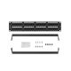 4. LANBERG PATCH PANEL 48 PORT 2U KAT.6 CZARNY PPU6-2048-B