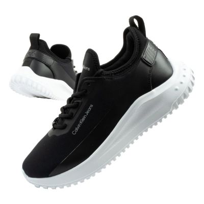 Calvin Klein buty damskie sportowe sneakersy Eva Runner czarne modne