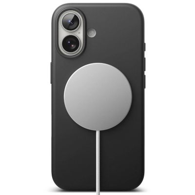 5. Etui Ringke Silicone Magnetic MagSafe na iPhone 17 - czarne