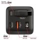 9. ładowarka Verbatim Gan 65W 2xUSB-C PD,1xUSB-A, retrac. Przewód 32217