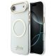 2. Etui Guess IML Script Metal MagSafe na iPhone Air - przezroczyste
