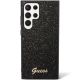 2. Etui Guess Glitter Script na Samsung Galaxy S23 Ultra - czarne