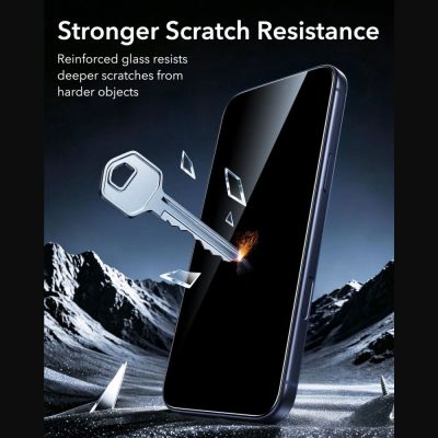 7. Szkło hartowane ESR UltraFit Armorite Privacy 2-Pack prywatyzujące na iPhone 18 Pro Max