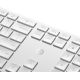 3. Zestaw klawiatura + mysz HP 650 Wireless Keyboard and Mouse Combo bezprzewodowe białe 4R016AA