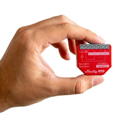 2. Inteligentny sterownik z pomiarem energii WiFi Shelly 1PM Gen4