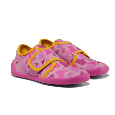 10. Buty Affenzahn barefoot Slipper Cotton Movy ptak (01398-40010)