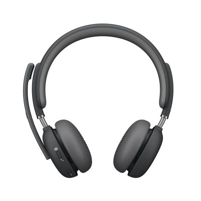 2. Logitech Zone Wireless 2 Zestaw słuchawkowy Przewodowy i Bezprzewodowy Opaska na głowę Biuro/centrum telefoniczne USB Type-C Bluetooth Grafitowy
