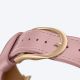 6. Skórzany pasek AMAZINGTHING Class Band do Apple Watch 45 / 46 / 49 mm - różowy