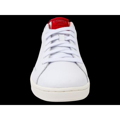 3. Sneakersy K-swiss LOZAN KLUB LTH WHITE/MARS RED/SNOW WHITE-M (07263-113-M)