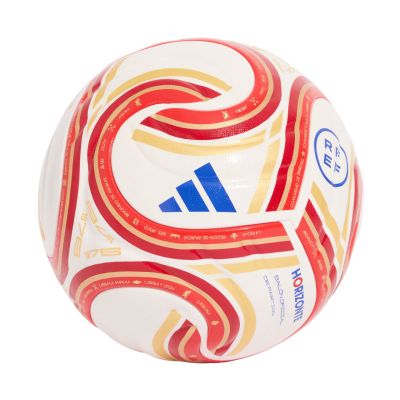 2. Piłka nożna adidas Spain RFEF 26/27 Competition biało-czerwono-pomarańczowa KE5081
