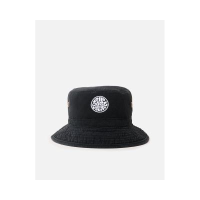 3. Kapelusz RIP CURL Wetty Icon Bucket Hat czarny