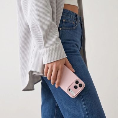 7. Etui Tech-Protect Uniq MagSafe CC na iPhone 18 Pro / 17 Pro - różowe