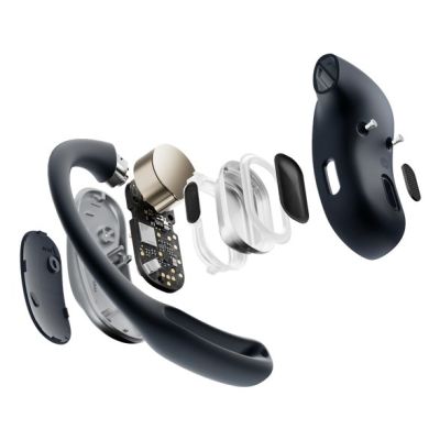 8. Słuchawki bezprzewodowe douszne Shokz OpenFit Air czarne