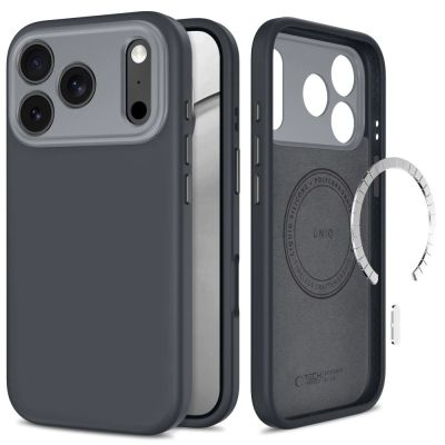 Etui Tech-Protect Uniq MagSafe CC na iPhone 18 Pro Max / 17 Pro Max - grafitowe