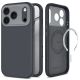 Etui Tech-Protect Uniq MagSafe CC na iPhone 18 Pro Max / 17 Pro Max - grafitowe