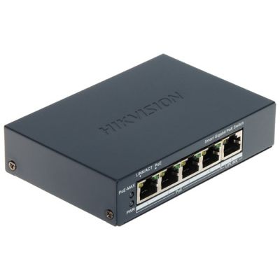 Switch POE DS-3E1505P-EI 4-portowy Hikvision