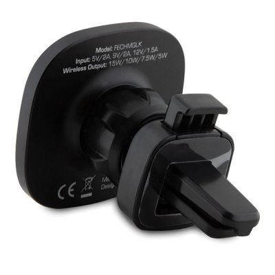 2. Ładowarka samochodowa Ferrari 2023 Collection MagSafe indukcyjna 15W do kratki nawiewu - czarna