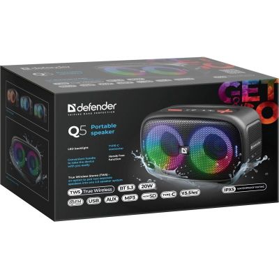 6. DEFENDER GŁOŚNIK Q5 BLUETOOTH 20W