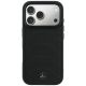 3. Etui Mercedes Leather Mesh with Bow Line MagSafe na iPhone 18 Pro / 17 Pro - czarne