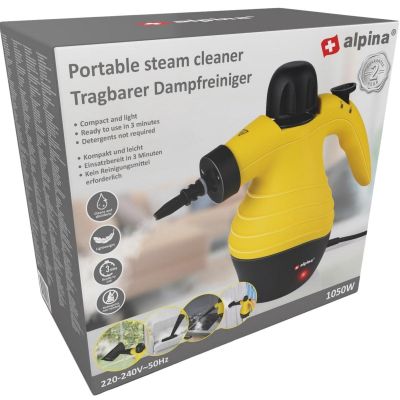 10. RĘCZNY ODKURZACZ MYJKA PAROWA ALPINA 900-1050W