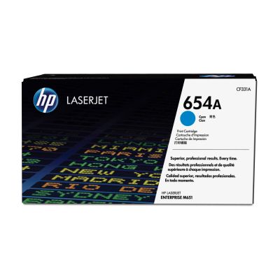 6. Kartridż HP Cartridge No 654A Cyan (CF331A)