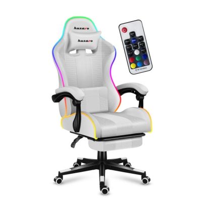 14. Fotel gamingowy Huzaro Force 4.7 RGB White