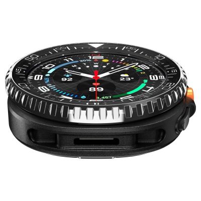 9. Nakładka Spigen Bezel Tune Pro Diverna Samsung Galaxy Watch 8 Classic 46 mm - czarna
