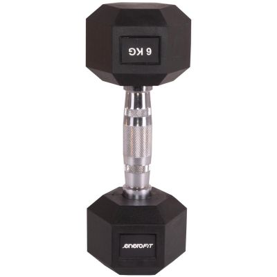 7. HANTLA GUMOWA HEX 6 KG ENERO FIT