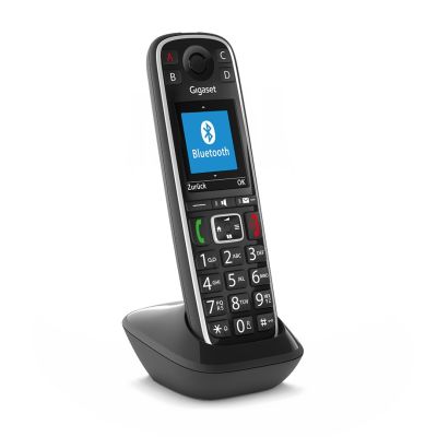2. Gigaset E720HX Telefon analogowy/DECT Nazwa i identyfikacja dzwoniącego Czarny