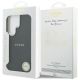 8. Etui Guess Saffiano Peony Embossed Ring MagSafe na Samsung Galaxy S26 Ultra - czarne