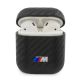 Etui BMW PU Carbon M Collection na AirPods 1 / 2 cover - czarne