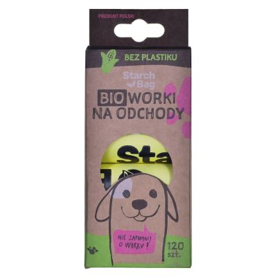 2. STARCH BAG - bioworki na odchody - 8 x 15 szt.