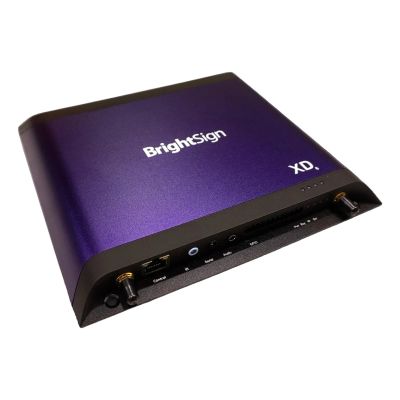 3. BrightSign XD1036 odtwarzacz multimedalny Czarny 4K Ultra HD Wi-Fi
