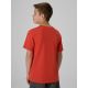 2. T-shirt regular z nadrukiem chłopięcy 4F 4FJRAW26TTSHM4349-062S