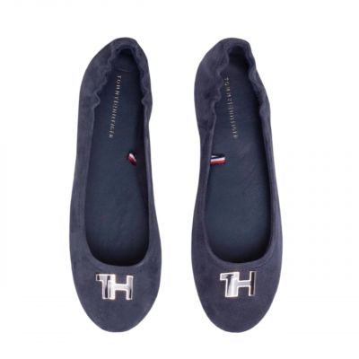 11. Buty Tommy Hilfiger TH Hardware Balerina W FW0FW04768