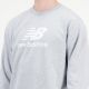 9. Bluza New Balance  ESSENTIALS STACKED LOGO FRENC AG M MT31538AG