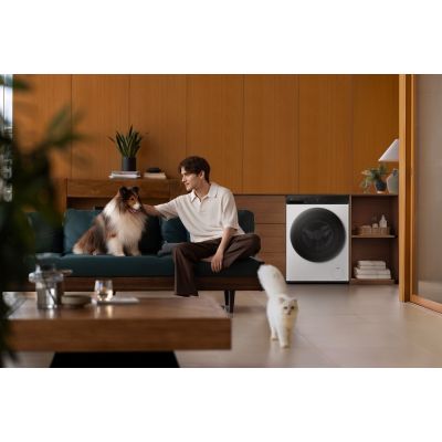 8. Xiaomi QMP4603EU pralko-suszarka Wolnostojący Od przodu Biały