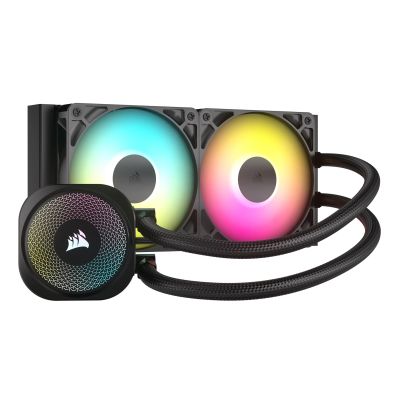 11. Corsair NAUTILUS 240 RS ARGB Liquid Procesor Chłodnica cieczy all-in-one Czarny 1 szt.