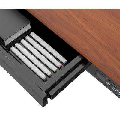 8. Biurko ACTIVEJET z el.reg.wys. 120x60 ET119S cz/orz
