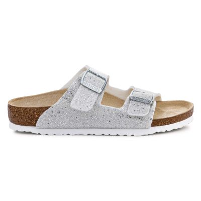 7. Kalpki Birkenstock Arizona Kids 1022230 Cosmic Sparkle White 