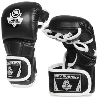 28. Rękawice MMAsparingowe L - Phantom White - Valor Series
