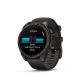 8. Garmin fenix 8 3,56 cm (1.4") AMOLED 47 mm Cyfrowy 454 x 454 px Ekran dotykowy Czarny Wi-Fi GPS