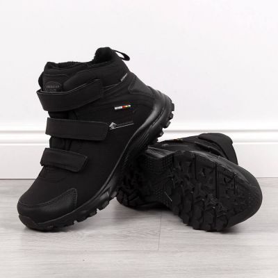 8. Buty trekkingowe ocieplane American Club M AM855 czarne